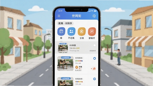 ������app��ҳ�ܱ��̻��������ܽ���չʾ���ֻ���Ļ�г��ַ���ͼ�������������̻��б�������Ϊ���������ֵ��廭���