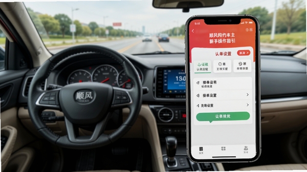 ˳����Լ����APP���ֲ���ָ�����棬�ֻ���Ļ��ʾ��֤������ӵ�����ҳ�棬����Ϊ���ڼ�ʻ���ӽǣ�ͻ����ȫ��ʻ��淶����