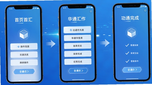 ��ͨ��APP��������ͼ��չʾ����ҳ��������ɵļ�������������棬�ֻ���Ļ����չʾ����ɫ���䱳�����Ƽ���ʮ��