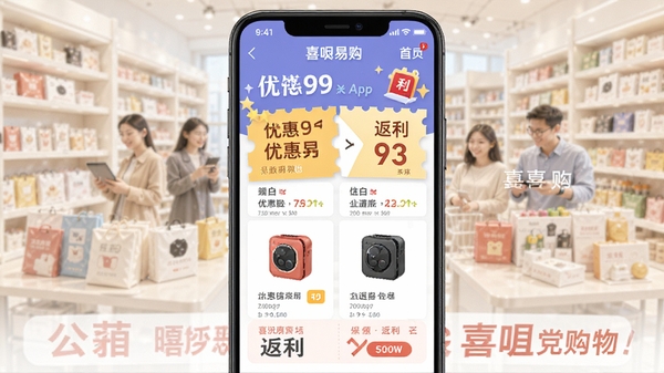 ϲ���׹�APP��ҳչʾ������Ʒ�Ż�ȯ�ͷ�����Ϣ���ֻ������ͼ������Ϊ�����ĵ��̹��ﳡ����ͻ��ʡǮ��������