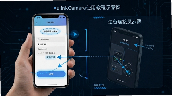 ulinkCameraʹ�ý̳�ʾ��ͼ���ֻ���ĻչʾȨ������ҳ�����豸���Ӳ��裬���Ƽ������ɫ������ע�ؼ�����