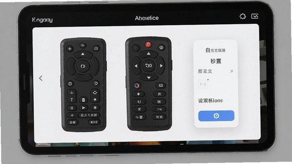万能遥控器秒控自定义遥控器面板设置界面