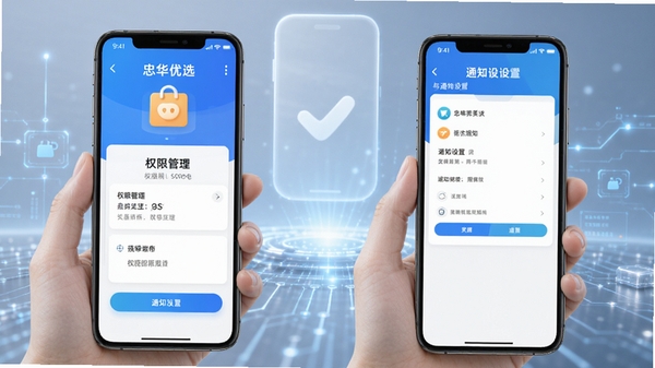 �һ���ѡAPP��װ���ý���ʾ��ͼ���ֻ���ĻչʾȨ�޹�����֪ͨ����ҳ�棬����Ϊ���Ƽ����