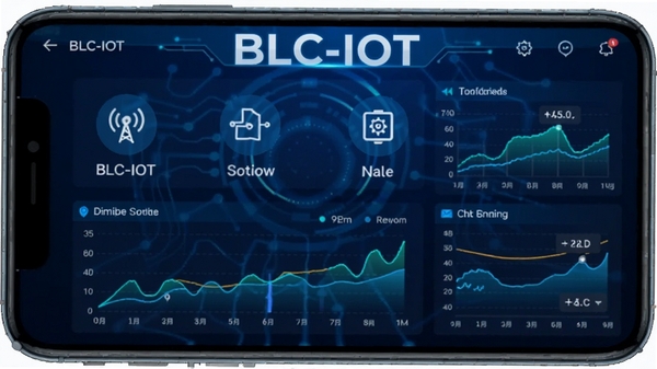 BLC-IOT�ֻ���ʵʱ���ݼ�������棬չʾ����������豸ͼ���붯̬ͼ������ɫ�Ƽ��б�������������BLC-IOT�����ɼ�