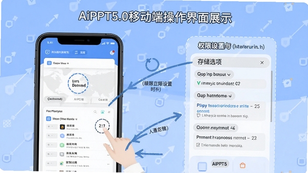 AiPPT5.0�ƶ��˲�������չʾ����עȨ��������洢ѡ�������˵Ľ̷̳���ͼ