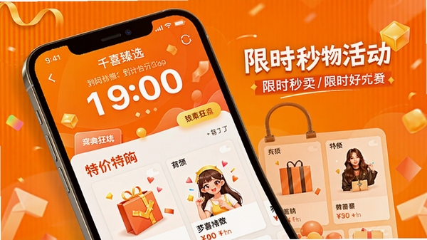 ǧϲ��ѡAPP��ʱ��ɱ�����չʾ���ֻ���Ļ����ʾ����ʱ���ؼ���Ʒ�б�������Ϊ�������õĳ�ɫ����ͻ������񻶷�Χ