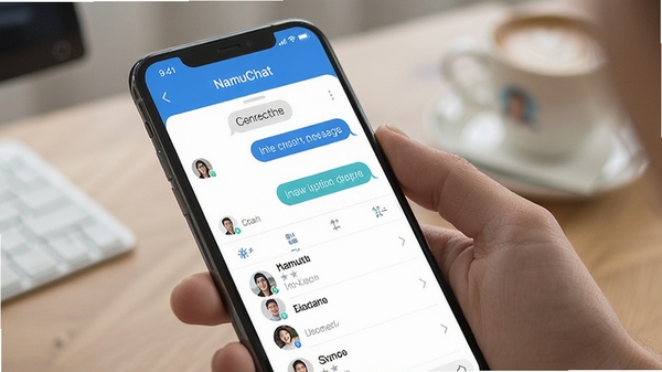 NamuChat�����������ֽ���չʾ���ֻ���Ļ�г�����ˬ���촰������ϵ���б���ͻ����ʱ��Ϣ��ͨ��Χ���ִ��罻Ӧ�÷��