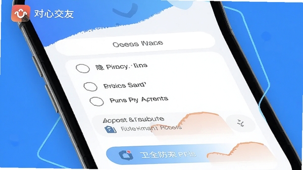 ���Ľ���APP��ȫ���ý����ͼ��չʾ��˽ѡ����ٱ����ܣ��ֻ���Ļ�д��ж��Ľ���logo������Ϊ������ɫ����ͻ����ȫ��������