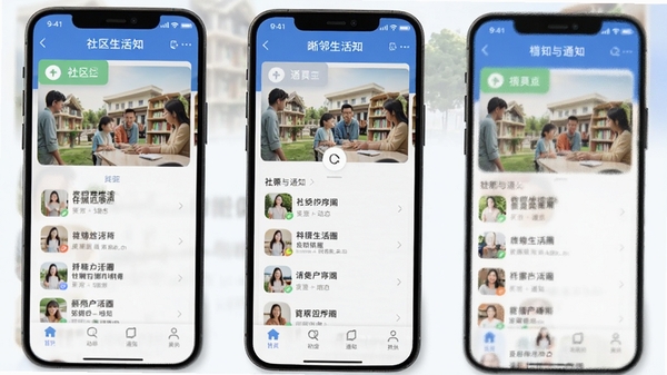 ��������ȦAPP��ҳչʾ������̬��֪ͨ�б����ֻ������ͼ