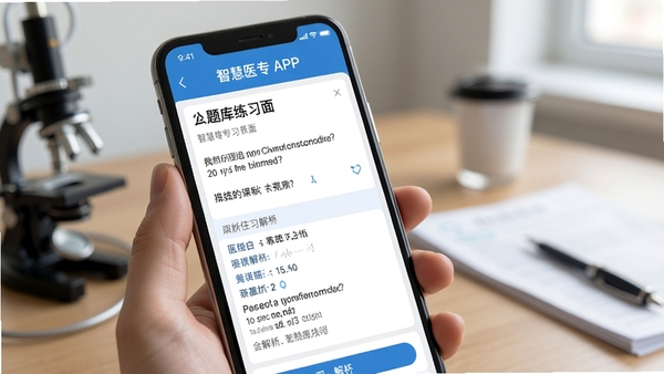 �ǻ�ҽרAPP�����ϰ����չʾ���ֻ���Ļ��ʾҽѧ��Ŀ�������������ˬ����ɫ��ɫ����ѧϰ��ΧŨ��
