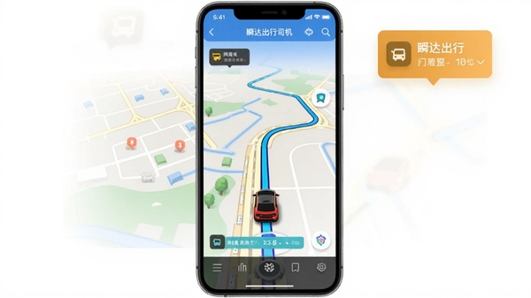 ˲�����˾���˵������ܽ��棬�ֻ���ʾ��ͼ·�߹滮������ͼ���ص�·��ʻ����Χ�ж������ݵ���