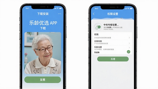 ������ѡAPPʵ�ٽ̳�ʾ��ͼ���ֻ���Ļ��ʾ���ذ�װ�����Ȩ�����ý��棬��������ֱ�ۣ��ʺ��������û����ղ���