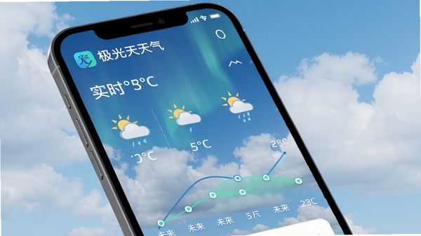 ������������������չʾͼ���ֻ���Ļ��ʾ������Ʊ����µ�ʵʱ�¶ȡ�����ͼ�꼰δ��һ���������ߣ�������ˬ�ִ������м�������logo��ʶ