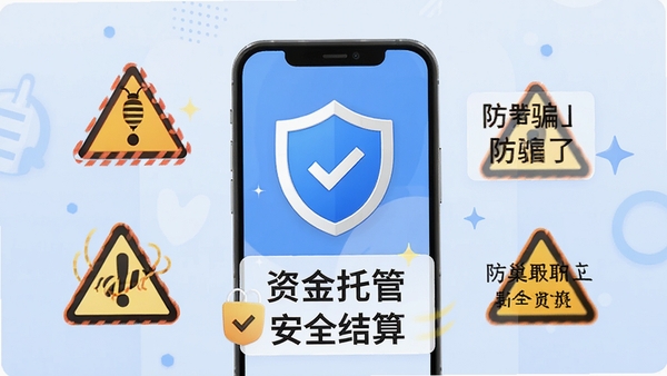�䳲��ְ��ȫ�ӵ���ʾ�廭���ֻ���Ļ��ʾ����ͼ���롰�ʽ��й� ��ȫ���㡱��������Χ�о�ʾ���Ǻͷ�ƭС��ʿ������Ϊ����ɫ���䣬�������Ŀ