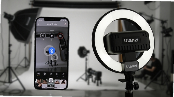 Ulanzi Creator Appͨ������������Ӱ�Ƶ�AI��ͼ��ʾ�ʣ�һ�������ֻ���Ļ��ʾUlanzi CreatorӦ�ý��棬�Ա���һյ�����Ulanzi��Ӱ�ƣ�����Ϊ�黯�������ֳ����Ƽ�����רҵ�в���