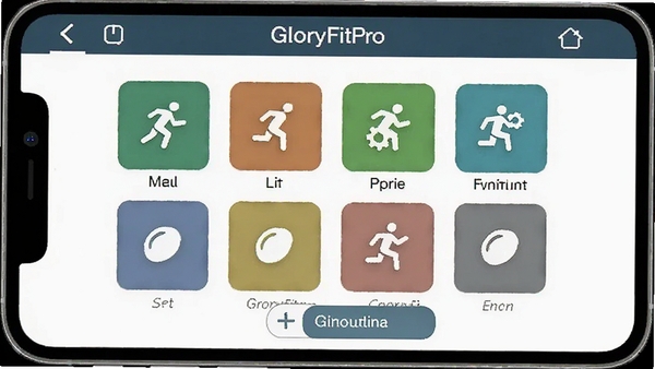 GloryFitPro�˶�ģʽѡ�����չʾ�����˶�ͼ��