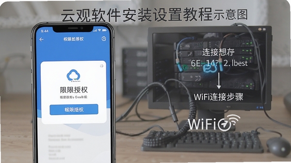 �ƹ�������װ���ý̳�ʾ��ͼ���ֻ���Ļ��ʾȨ����Ȩ�����WiFi���Ӳ���
