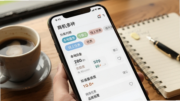 AI��ͼ��ʾ�ʣ��̻���������е��̻��б����棬�����ǩ������չʾ���ط��������������ֻ���Ļ��д���Ա��п��ȱ��ͱʼǱ���Ӫ������Ѱ�һ���ķ�Χ