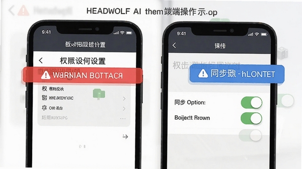 Headwolf AI �ֻ��˲���ʾ��ͼ��չʾȨ������ҳ����ͬ��ѡ��أ������ע��ɫ��������ɫ��ʾ��ǩ����ƽ����Ʒ��