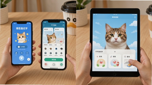 ��˼è��ѧ���ֻ���ƽ���ϵ�ʹ�ó����Աȣ�չʾ��ͬ�豸�µĲ�������������Ч��