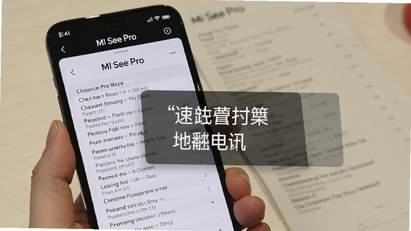 Mi See Proʵʱ���빦��չʾ���ֻ���׼һ��Ӣ�Ĳ˵�����Ļ�ϵ�����ʾ���ķ�������������ֱ�ۣ�ͻ��Mi See ProƷ�Ʊ�ʶ