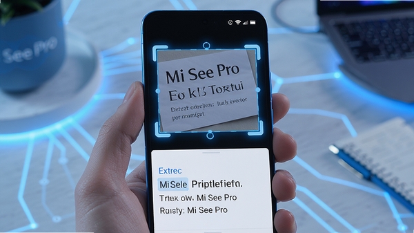 Mi See Pro�ֻ�����չʾAI����ʶ���ܣ��������ֻ���Ļ��ʾһ�Ŵ������ֵ�ͼƬ�����ܿ�ѡʶ��������ȡ������·��������֣�������Ƽ���ʮ�㣬����ɫ��