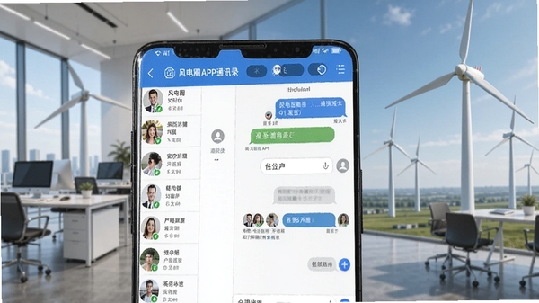 ���ȦAPPͨѶ¼��������棬�ֻ���Ļ��ʾ��ϵ���б��ͶԻ����ڣ�����Ϊ�ִ��칫��������Ԫ�ؽ��