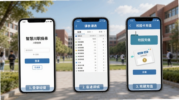 �ǻ۴�ְAPP�ƶ��˲�������ʾ��ͼ��չʾ��¼ҳ�桢�α�ҳ���У԰����ֵҳ�棬�ֻ���Ļ������ʾ���������ע������ΪУ԰�����黯��ͻ���ƶ���ʹ�ñ����