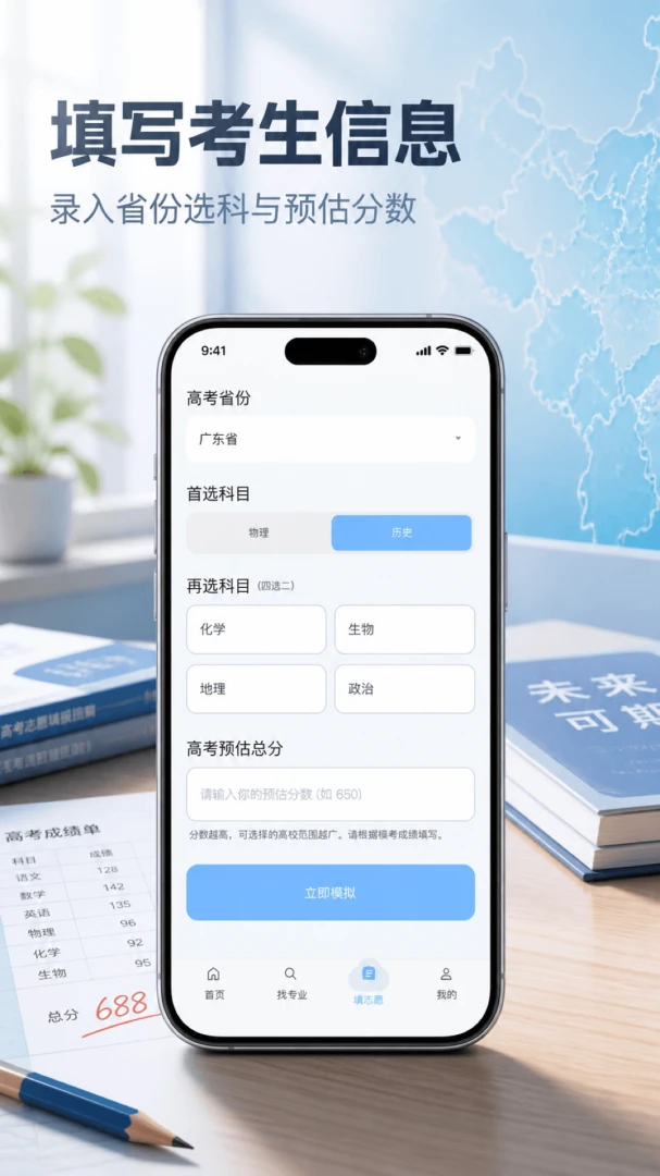 高考志愿圆梦助手-智能填报志愿工具截图1