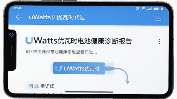 uWatts����ʱ��ؽ�����ϱ���ҳ���ͼ