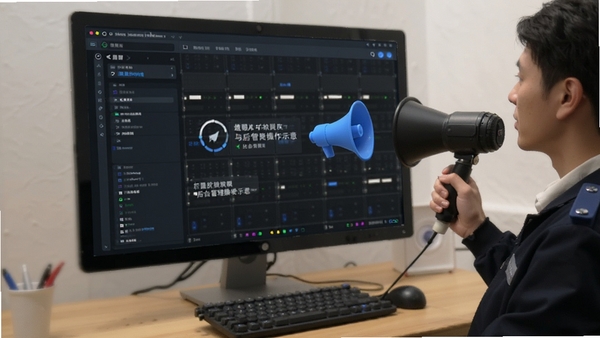 音量超强扩音权限设置与后台管理操作示意