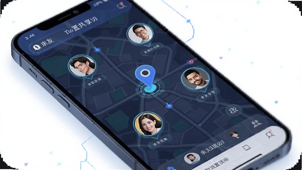 �����APP������չʾʵʱλ�ù�����ͼ������ͷ���ǵĿƼ��в廭