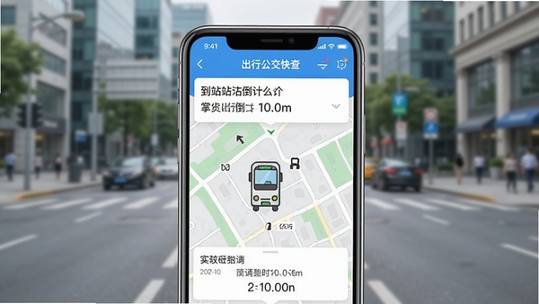 ���ϳ��й������APP����չʾ���ֻ���Ļ��ʾʵʱ������ͼ�뵽վ����ʱ������Ϊ���нֵ������������
