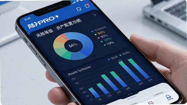 ½PRO�����ʲ����ù��ܽ��棬�ֻ���Ļ��չʾ��״ͼ����״ͼ��ϵ��ʲ�����ҳ�棬��ע���յȼ�������Ԥ�⣬�������½PROƷ��ɫ��ɫ���ɫ���䣬�Ƽ���ʮ�㣬����UI���