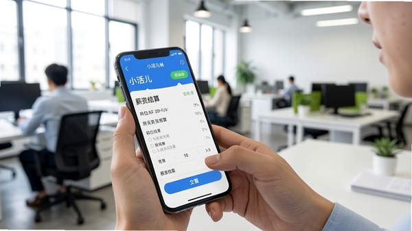 С���APP�û�����ʹ���ֻ��ӵ���������ʾ��λ������н�ʽ���ҳ�棬�����칫��������ʵʹ�ó���