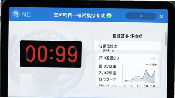 ���տ�Ŀһ����ģ�⿼�Խ���չʾ����ʱ����⿨