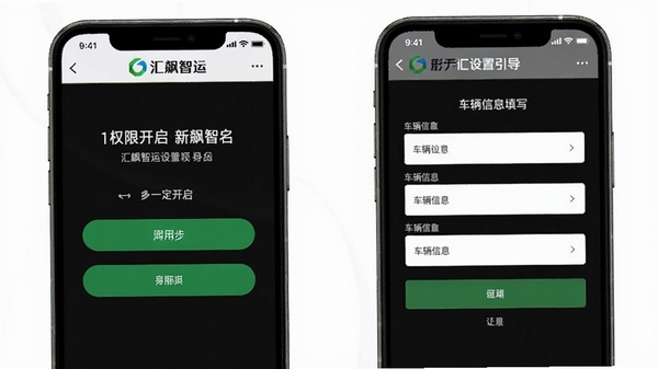 �������APP���������������棬չʾȨ�޿��������복����Ϣ��дҳ�棬�ֻ���Ļ��ͼ��񣬼�����������л������LOGO