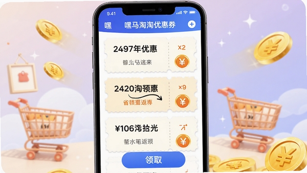 ���������Ż�ȯ��ȡ���棬�ֻ���Ļչʾ���Ų�ͬ�����Ż�ȯ�б����û������ȡ��ť�������й��ﳵ�ͽ��Ԫ�أ�����ʡǮ������Χ