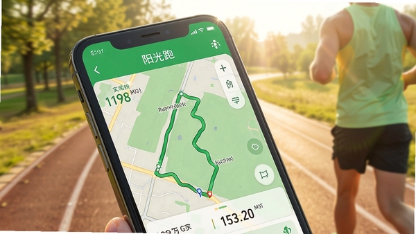 ��������������չʾGPS�˶��켣��¼���ܣ��ֻ���Ļ��ʾ�ܲ�·�ߵ�ͼ��ʵʱ�������ݣ�������ɫ������