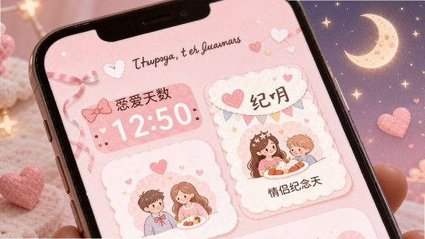 ����Ȧ���¼��������ѽ��棬��ܰ��ɫ���⣬�ֻ���Ļ��ʾ����������ʱ���ͼ����տ�Ƭ�������а��ĺ�����Ԫ��