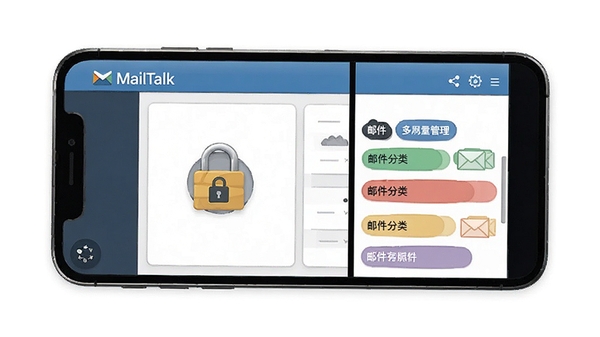 MailTalk ���˻��������� ������ͼ�� �ʼ������ǩ �ֻ���Ļչʾ ��ƽ����Ʒ��
