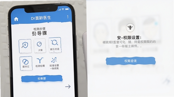 Dr����ҽ��App�ƶ��˲��������ͼ��չʾ��ⲽ��������Ȩ��������ʾ���ֻ���Ļ�����ɼ����������