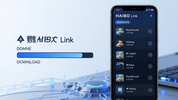 HAIBO Link��������չʾ���ֻ���Ļ����ʾ�������ؽ���������Դ�б����Ƽ�����ɫ����ͻ���������ظ���