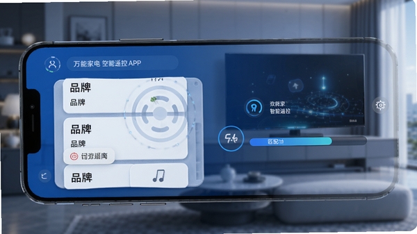���ܼҵ��ǻ�ң��APP�Զ�ƥ��յ�Ʒ�ƽ��棬�ֻ���Ļ��ʾƷ���б���ƥ����������Ƽ�����ɫ��