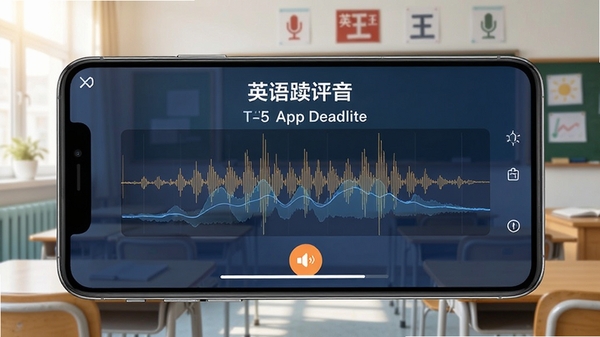 Ӣ����APP����������棬�ֻ���Ļ��ʾ���������벨�ζԱ�ͼ������Ϊ�������ҷ�񣬹ؼ��ʣ�Ӣ����������������������֡�Ӣ��ѧϰ