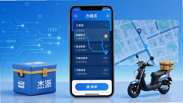 �ܷ���APP������չʾ�����Ķ����б����ͼ�����ںϣ���ɫ�Ƽ��б������ֻ���Ļ����ʾ����·�ߺͽӵ���ť����Χ�������䡢�綯����Ԫ�ص�׺���������ִ�����