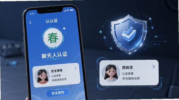 ��������������֤ҳ�棬�ֻ���Ļ��ʾ��֤��ʶ���û����Ͽ�����ȫ����ͼ�꣬���Ƽ���