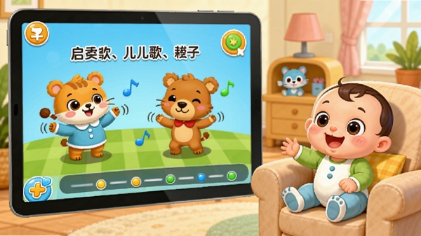 ��������������趯�����Ž��棬��ͨС��������������裬��Ļ���и�ʺͽ�����ʾ����������ɳ���Ͽ��Ĺۿ�����ܰ�Ӽҳ���������廭���
