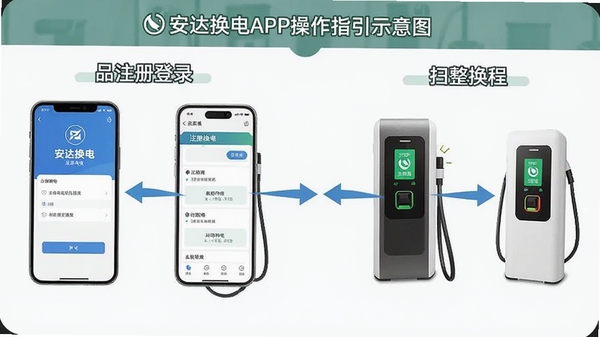 ���ﻻ��APP����ָ��ʾ��ͼ��չʾ��ע���¼��ɨ�뻻����������̣������ֻ������ͼ�Ͳ����ע����������׶�