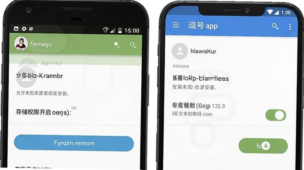 ����app��װȨ�����ý���ʾ��ͼ��չʾ��׿�ֻ�����δ֪��Դ��װ��洢Ȩ�޿�������